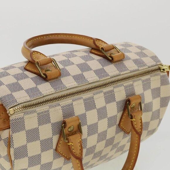 LOUIS VUITTON Damier Azur Speedy 25 Hand Bag - Picture 6 of 12